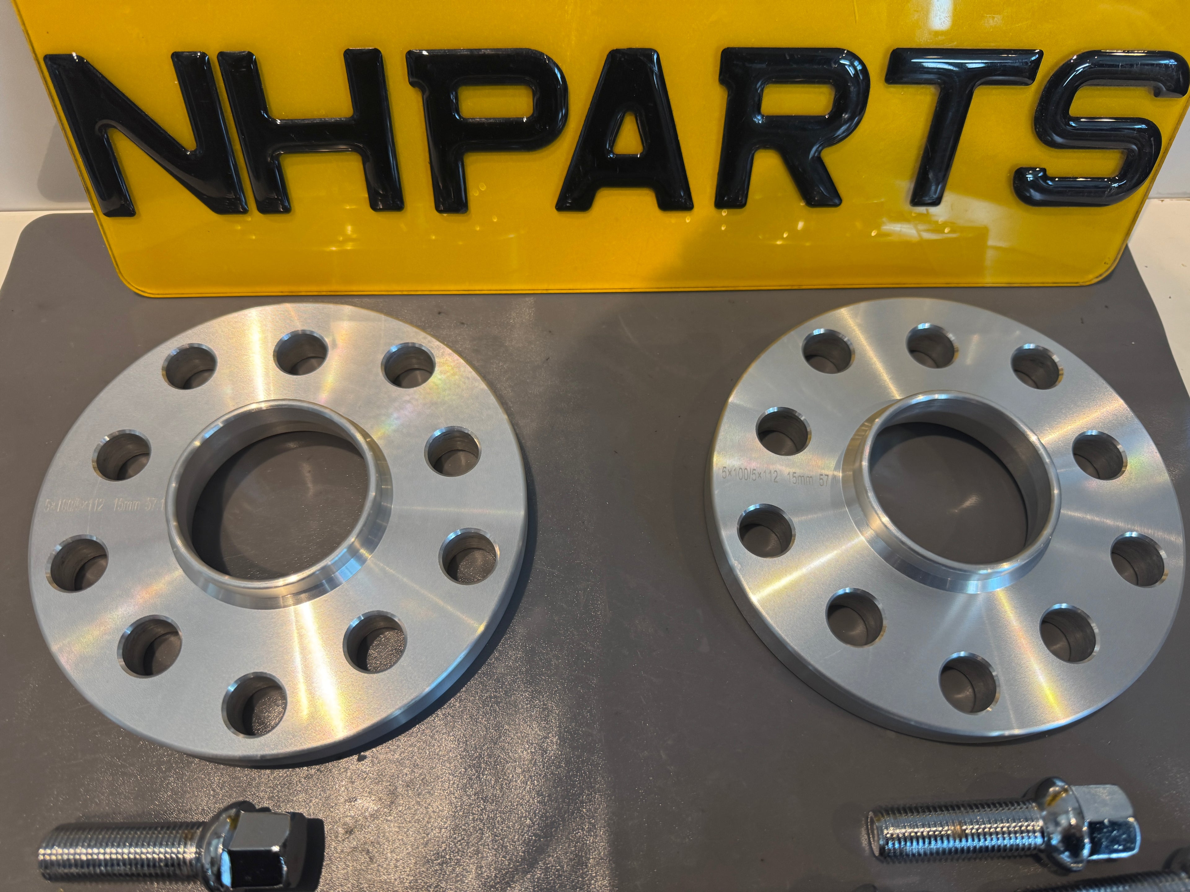 5x100 / 5x112 VW 15 & 20mm spacers Set